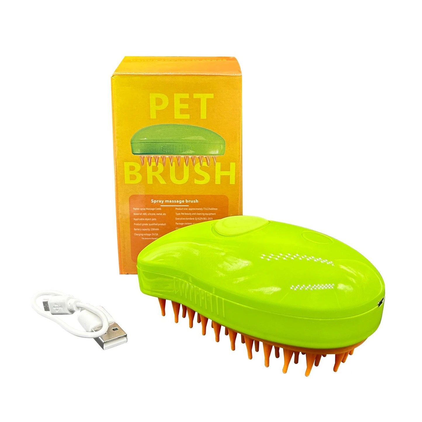 3 En 1 Cepillo De Vapor Para Perro gatos