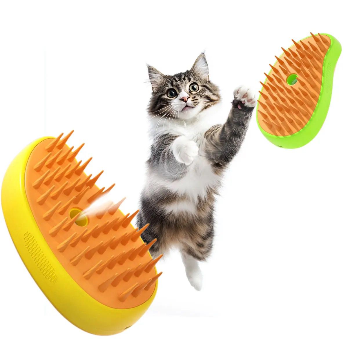 3 En 1 Cepillo De Vapor Para Perro gatos
