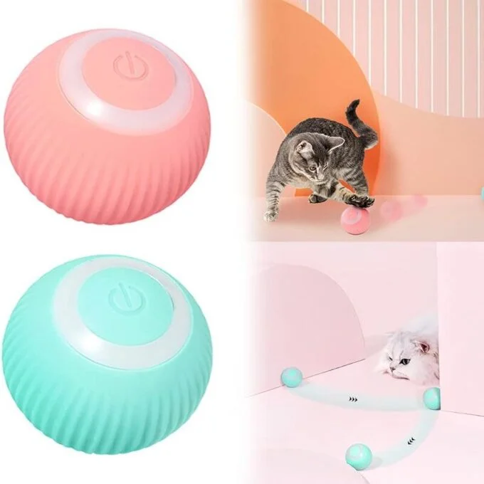 Pelota Inteligente Recargable Para Mascotas